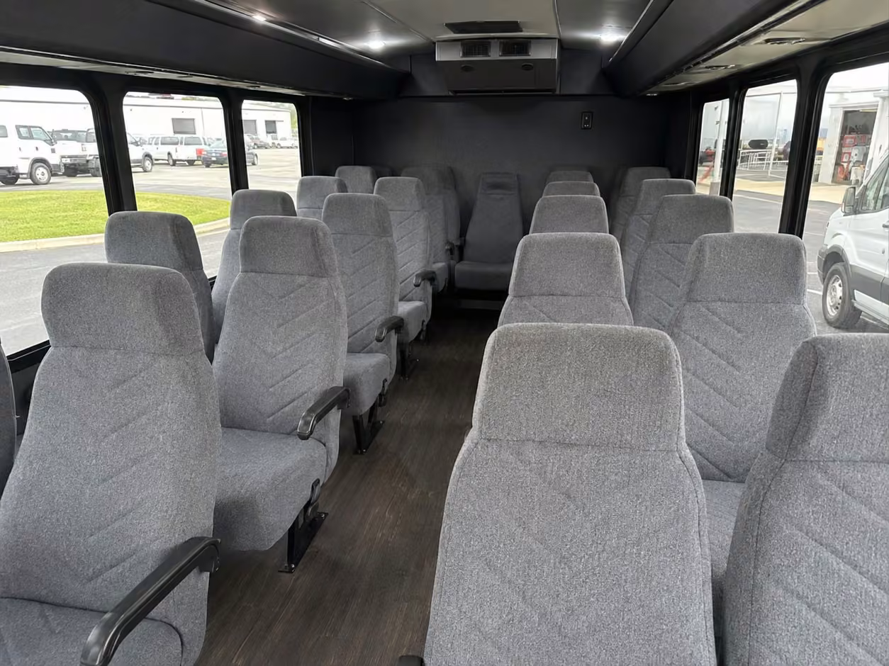 15 35 passenger minibus inside