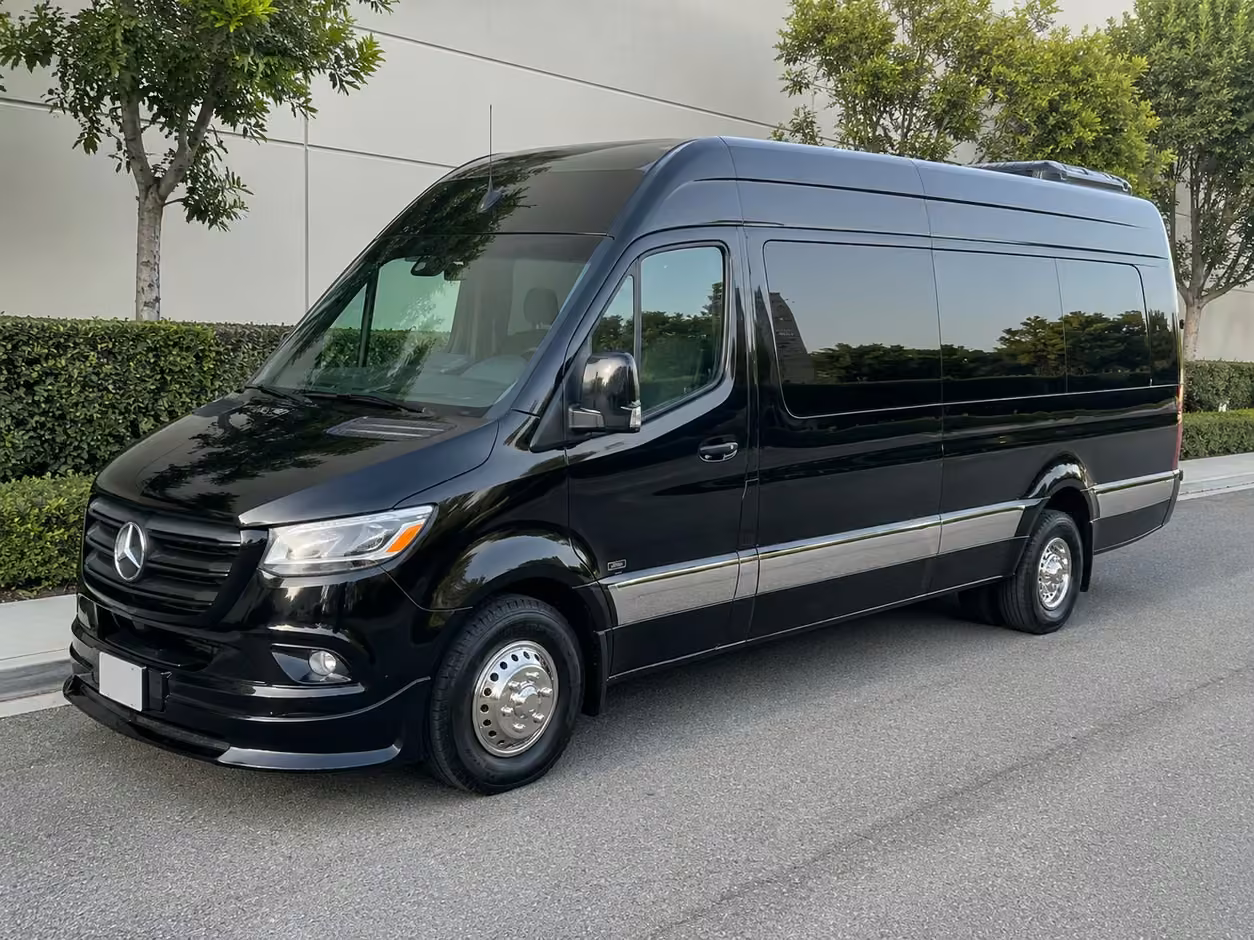 sprinter van rental with driver